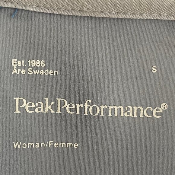 Peak Performance Windstopper Soft Shell Blacklight Hooded Fitted Jacket Blue S - Picture 9 of 16